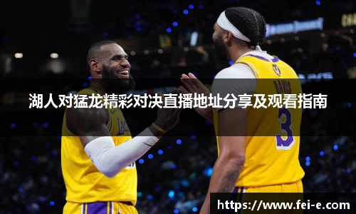 湖人对猛龙精彩对决直播地址分享及观看指南